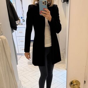 Zara Elegant Black Women's Coat